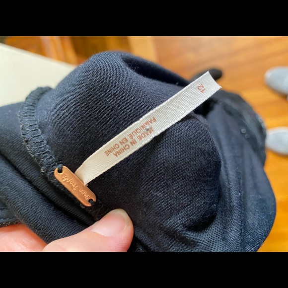 Free People black lace dress V back size 12 - Picture 6 of 6